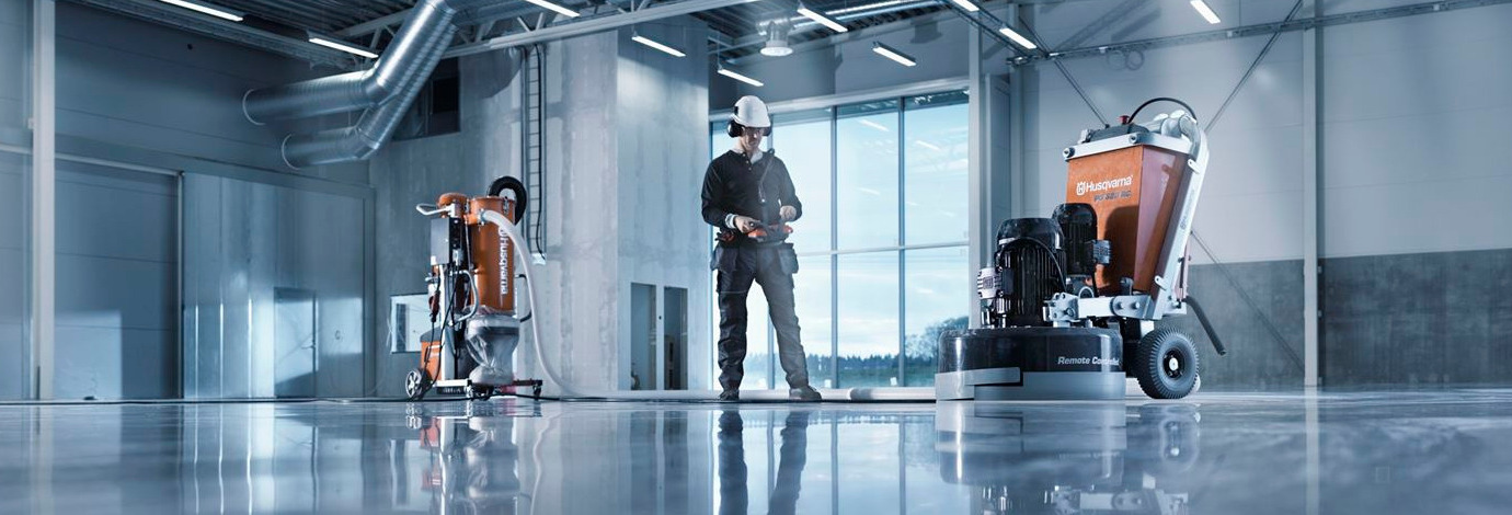 Nowoczesne wykończenie posadzek betonowych