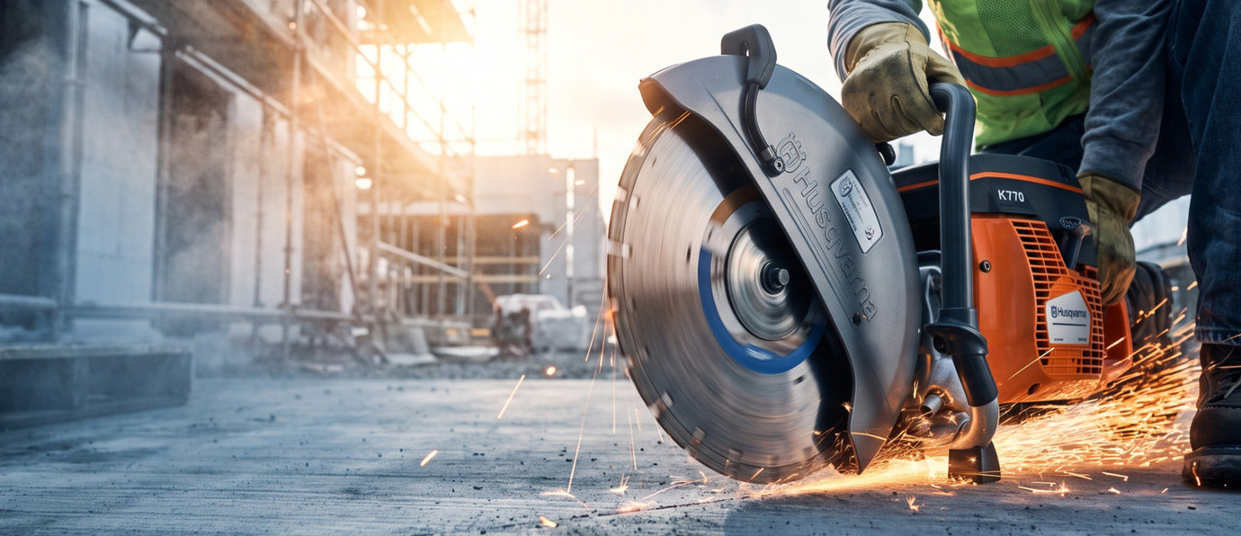 Tarcza diamentowa Husqvarna Tacti-Cut S50+ – uniwersalny pewniak do betonu, cegły i bloczków