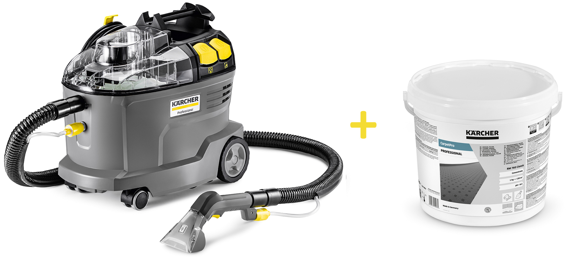 Karcher Puzzi 8/1 C Vacum Cleaner Grey