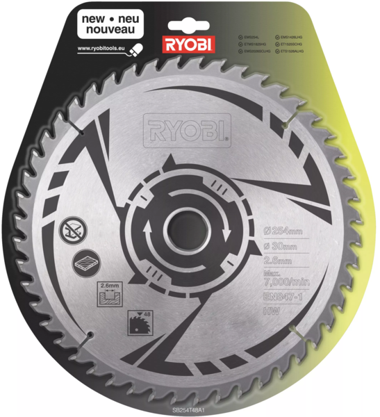 Blade Ryobi SB254T48A1 254 mm