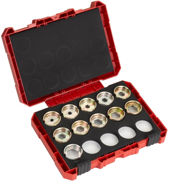 Zestaw matryc Milwaukee R22 CU do prasek M18 HCCT (11 sztuk)