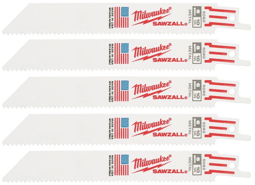 Blade set Milwaukee 150/2,5 mm (5 pcs)