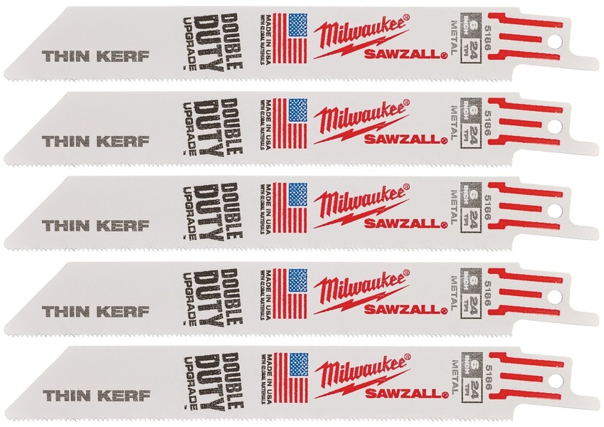 Blade set Milwaukee 150/1 mm (5 pcs)