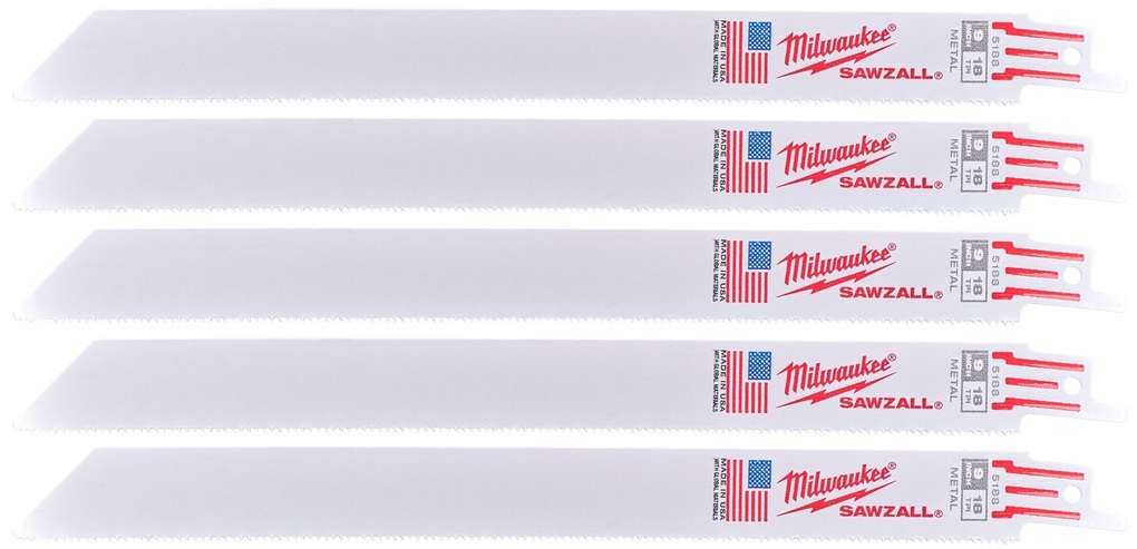 Blade set Milwaukee 230/1,4 mm (5 pcs)