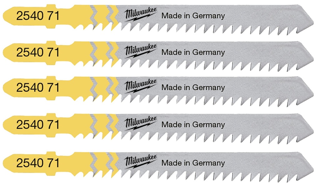 Blade set Milwaukee 75/3 mm (5 pcs)