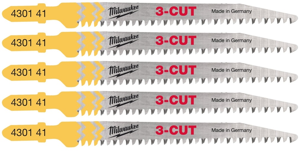 Blade set Milwaukee 91/2,5 mm (5 pcs)