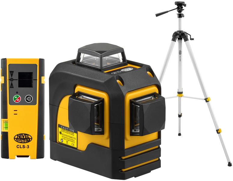 Multi-purpose cross laser Nivel System CL3D (+ tripod + laser sensor CLS-3)