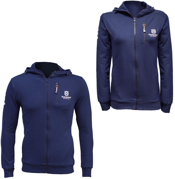 Sweatshirts kit for her and for him Husqvarna