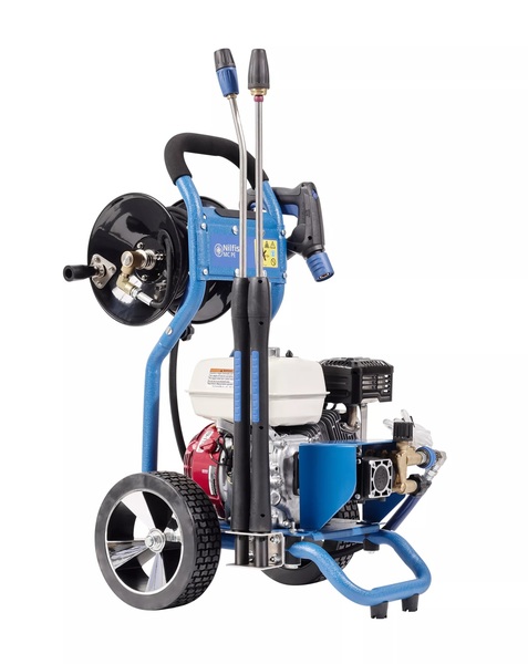 Mobile Hot water pressure washer Nilfisk MC 5C-240/940 PE