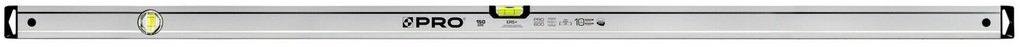 Anodized spirit level PRO 150 cm with magnets