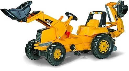 Dumptruck Backhoe loader Caterpillar for kids