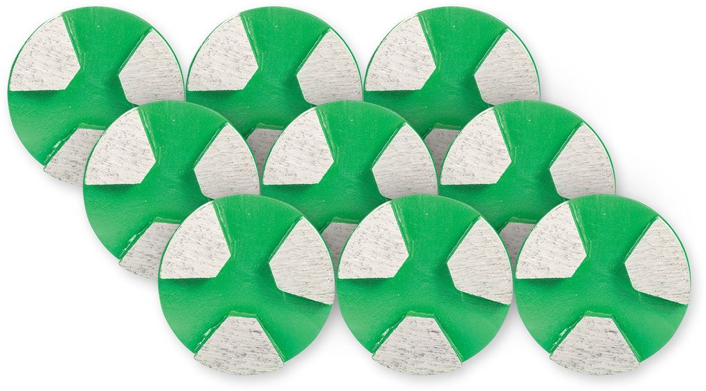 Diamond metal-bond Scanmaskin Roundon SCM Green (9 pc.)