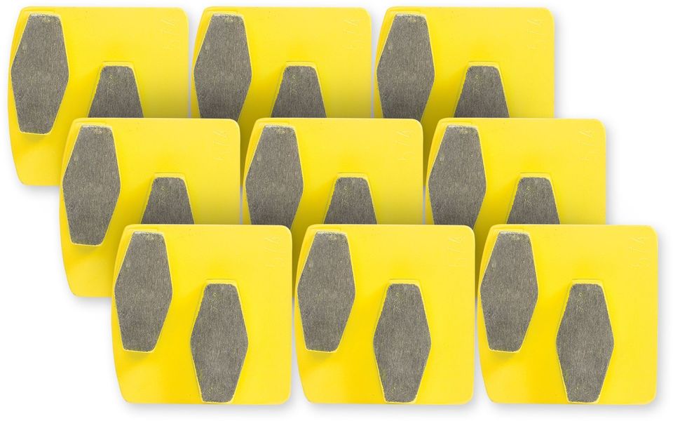 Diamond metal-bond Scanmaskin BAUTA DOUBLE SCSS YELLOW (9 pc.)