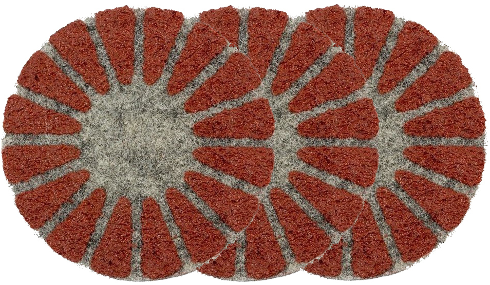 Polishing Pad Scanmaskin LUTEUS POLISHING 240 mm #400 (set of 3 pcs)