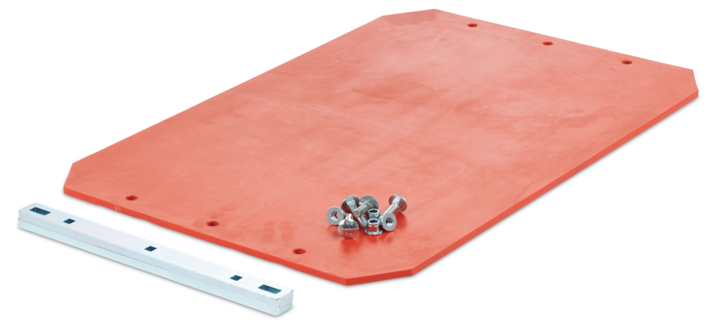 Elastomer plate for reversible vibratory plate Husqvarna LG 300 (500 mm)