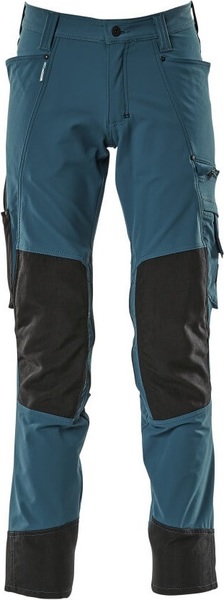 Męskie spodnie robocze Mascot Advanced z kieszeniami na kolanach (wysokość kroku 82 cm)