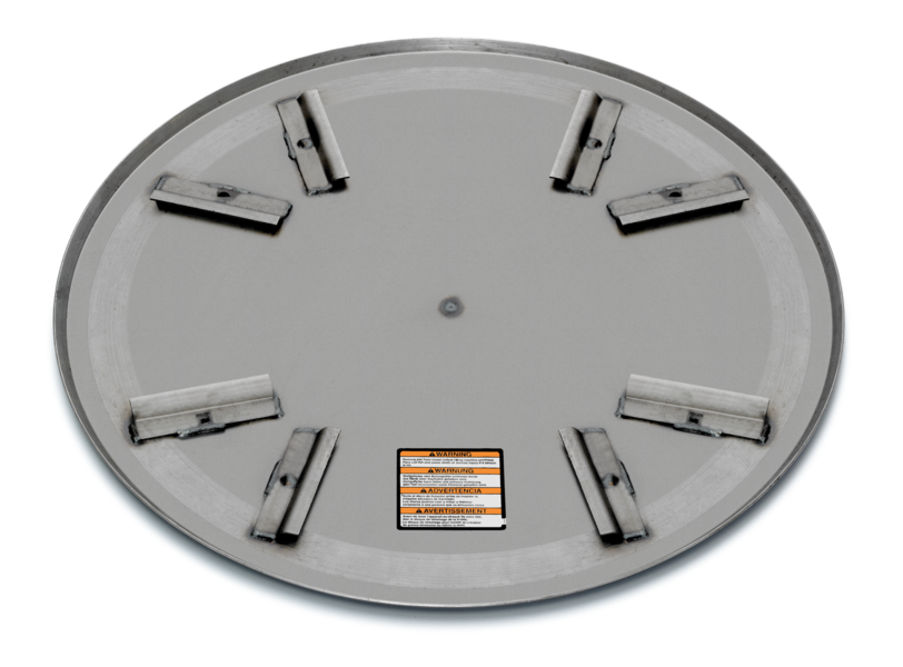 Floating disc set for Wacker Neuson CT/CRT 36 trowels (10 pcs) 90 cm