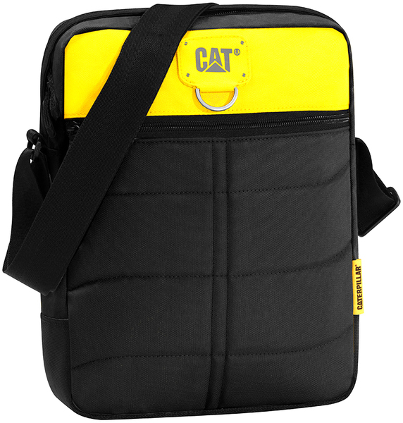 Bag Caterpillar Ryan black with yellow elements