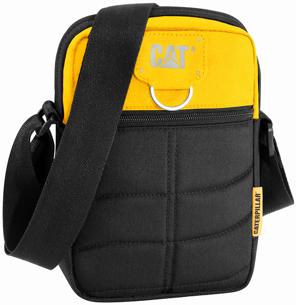 Bag Caterpillar Rodney black with yellow elements