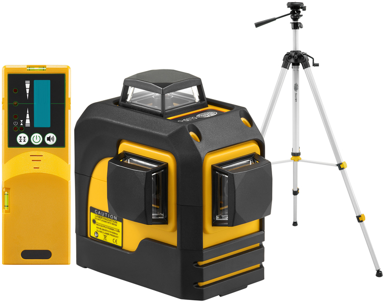 Multi-purpose cross laser Nivel System CL3D-G (+ tripod + laser sensor)