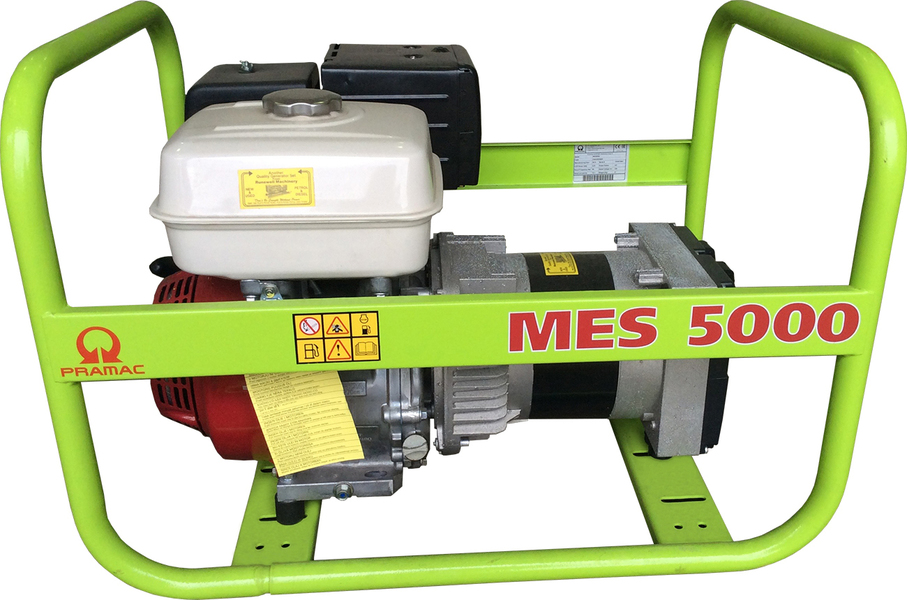 Three phase power generator unit Pramac MES5000 AVR