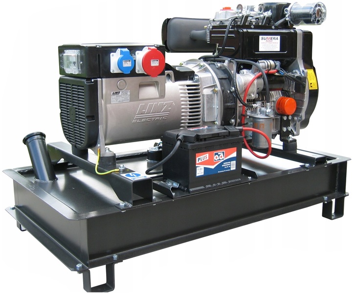 Three phase power generator unit Sumera Motor SMG-14TE-K-AVR-GAS