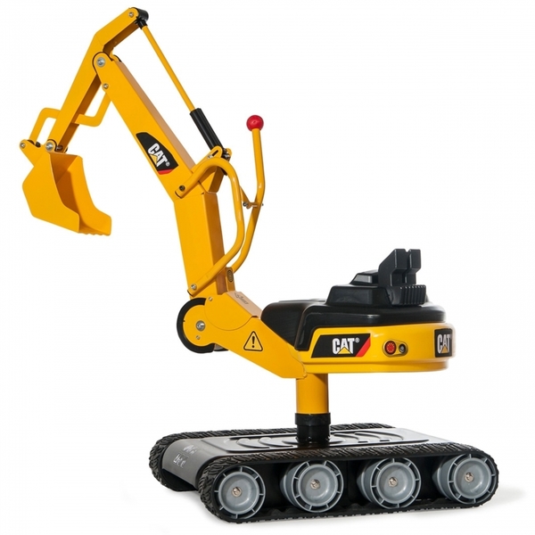 Metal rotary excavator Caterpillar Rolly Toys for kids