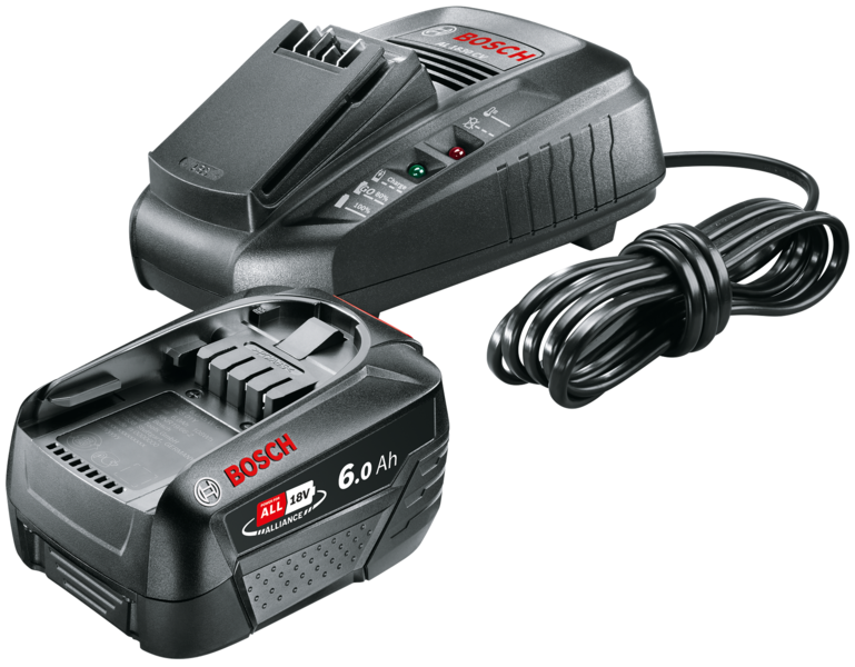 Bosch starter kit 18 V (+ 6 Ah battery + AL 1830 CV charger)