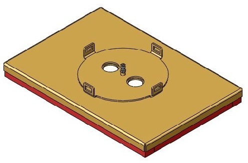 Płyta ssąca Probst ESP-150-40/27,5 (udźwig 150 kg)