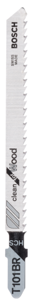 Saw blade T 101 BR Clean for Wood Bosch for the HCS jigsaw (2 pieces)