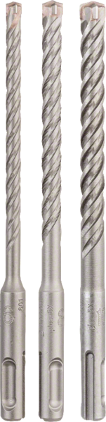 Drill bit set Bosch for SDS plus-5X hammers (3 pieces)