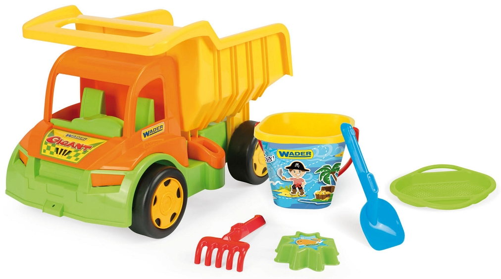 Sand play set Tipper Wader Gigant for children