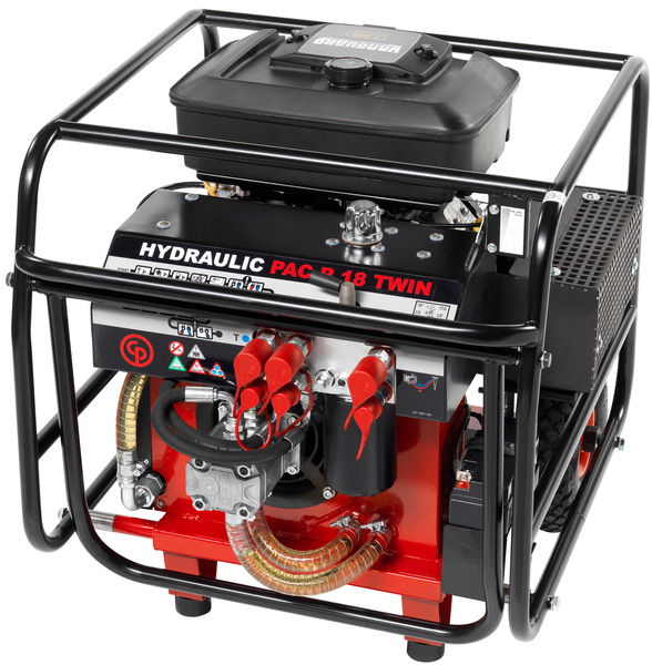 Hydraulic power generator unit Chicago Pneumatic PAC P18 TWIN