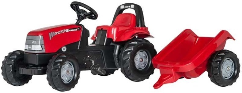 Case tractor with trailer Rolly Toys