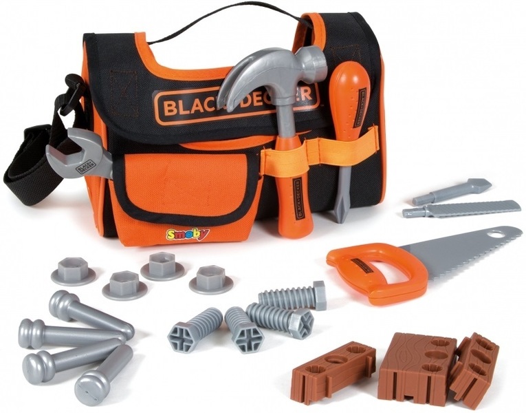 Bag with tools Black&Decker Smoby (21 elements) for children