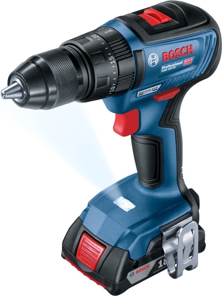 Impact drill driver Bosch GSB 18V-50 Professional (+ 2 and 5 Ah battery)