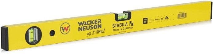 Light metal spirit level Wacker Neuson Stabila