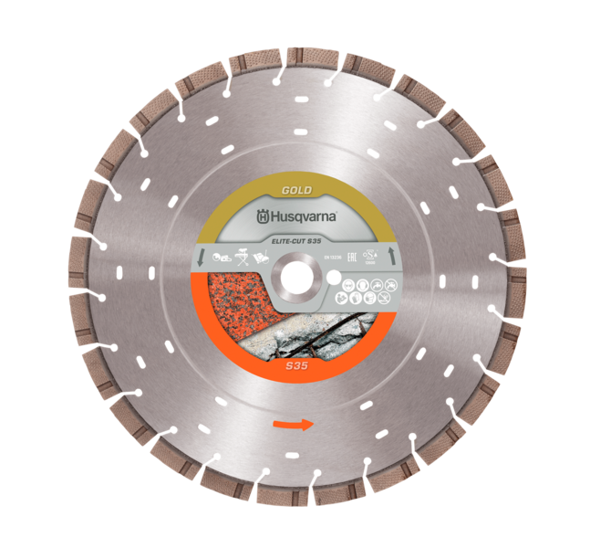 Diamond blade Husqvarna Elite-Cut S 35 EXO GRIT 350 mm