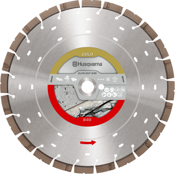 Tarcza diamentowa Husqvarna Elite-Cut S 45 300 mm do betonu