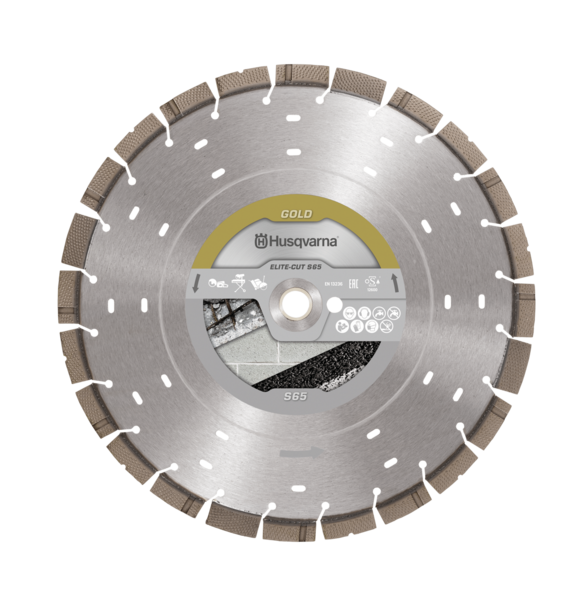 Diamond blade Husqvarna Elite-Cut S65 Exo-Grit 500 mm