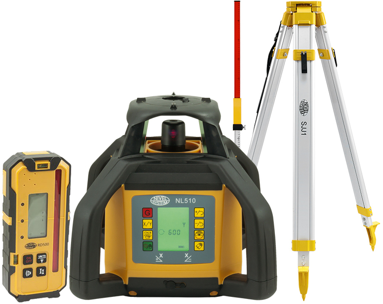 Niwelator laserowy Nivel System NL510 DIGITAL (+ statyw + łata)