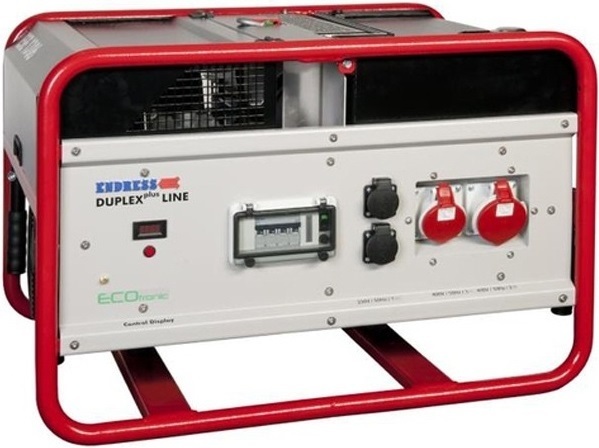 Three phase power generator unit Endress ESE 1306 DSG-GT ES DUPLEX