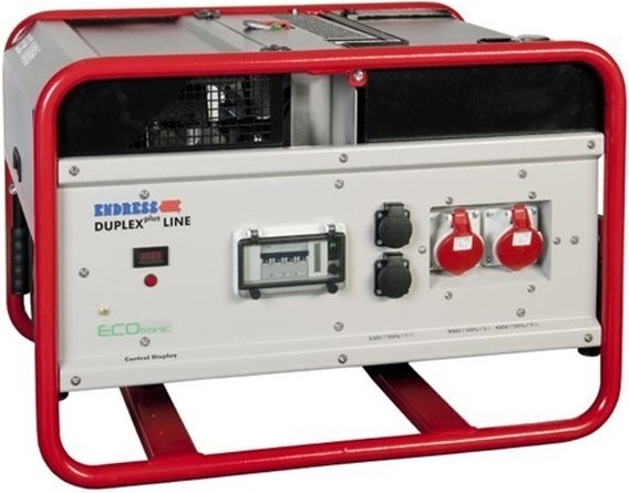 Three phase power generator unit Endress ESE 1006 DSG-GT ES DUPLEX