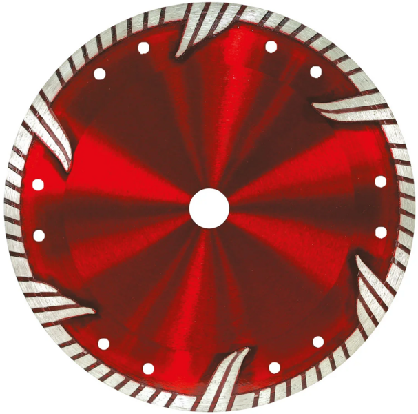 Diamond disc Dr. Schulze Evolution Red 125 mm for natural stone (mounting hole 22.2 mm)