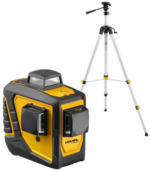 Multi-purpose cross laser Nivel System CL3D-G (+ tripod)