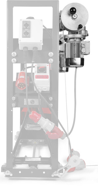 Electric winch for Chicago Pneumatic modular screeds