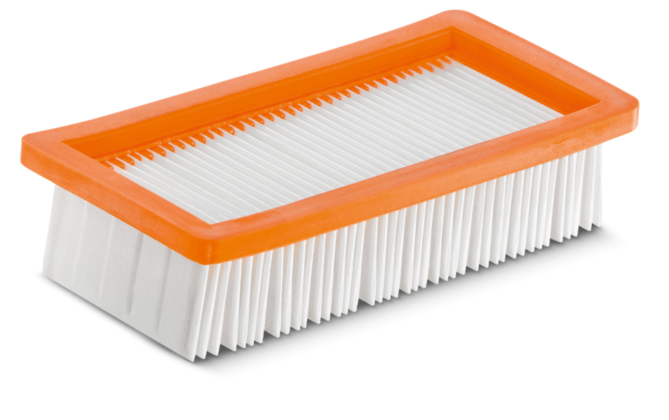 Flat pleated filter Kärcher for AD fireplace vacuum cleaners