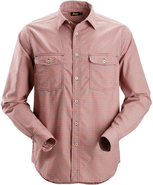 Men’s flannel shirt Snickers Comfort AllroundWork