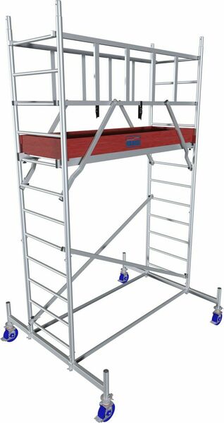 Mobile scaffolding Krause PROTEC (2 x 0.70 m), 4.3 m