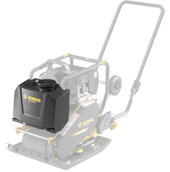 Water tank for Bomag BP 10/35, 12/40, 20/50 i 25/50 single direction